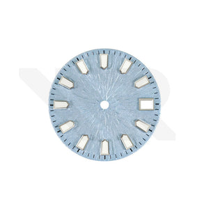 Ruptured Textured Dial for Seiko Mod: Icy Blue