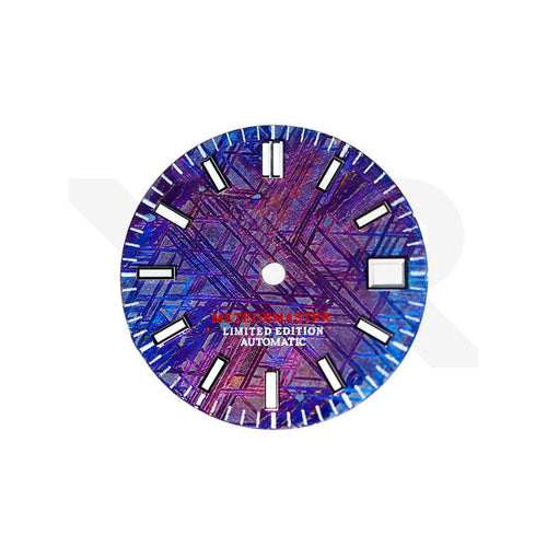Blue Meteorite Dial for Seiko Mod - DJ Style