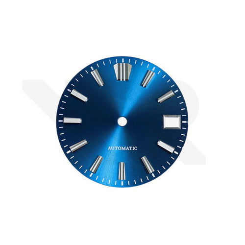 Blue Sunburst GS Dial for Seiko Mod: GS Indices