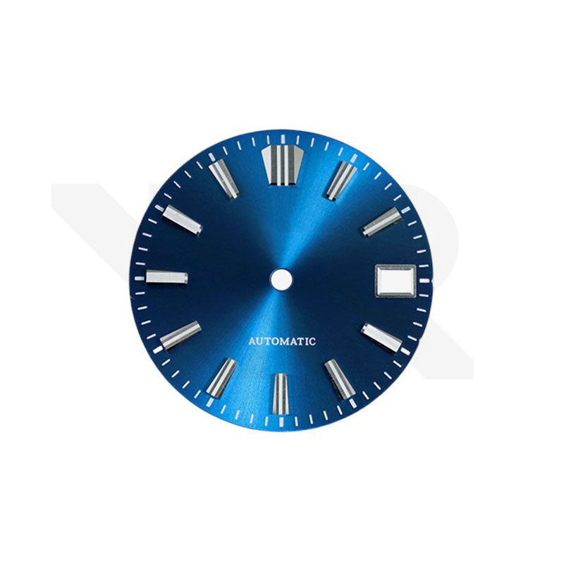 Blue Sunburst GS Dial for Seiko Mod: GS Indices