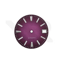 Load image into Gallery viewer, Frosted Finishing Dial for Seiko Mod: GS Style Fume Gradient Purple