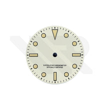 Load image into Gallery viewer, Retro Cream COSC Dial for Seiko Mod: Cream No Date