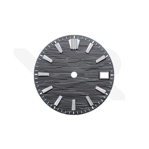 GS White Birch Style Ash Gray Dial for Seiko Mod: Silver GS Style Indices