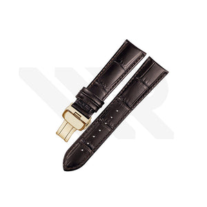 Original Leather Strap for Tissot Chemin des Tourelles Powermatic 80 T099407A / T099408A