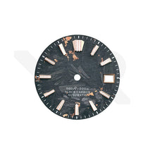 Load image into Gallery viewer, Carbon Fiber Dial for Seiko Mod