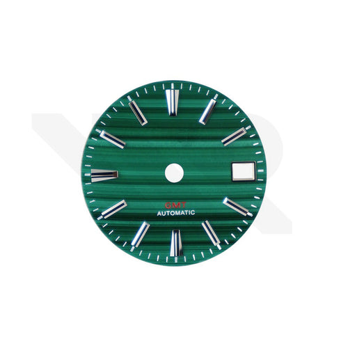 Malachite Green GMT Dial for Seiko NH34 Mod