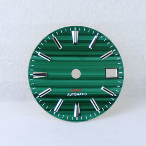 Malachite Green GMT Dial for Seiko NH34 Mod