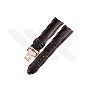 Original Leather Strap for Tissot Chemin des Tourelles Powermatic 80 T099407A / T099408A