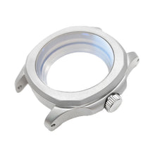 Load image into Gallery viewer, Nautilus Sandblasted Case Set for Seiko Mod: Silver