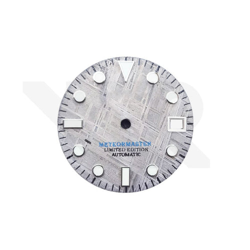 Gray Meteorite Dial for Seiko Mod - Sub Diver Style