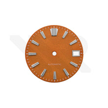Load image into Gallery viewer, Frosted Finishing Dial for Seiko Mod: GS Style Burnt Orange