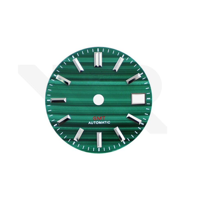 Malachite Green GMT Dial for Seiko NH34 Mod | WR Watches