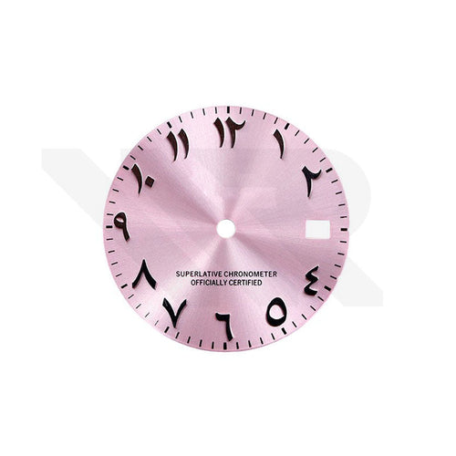 Arabic Indices Watch Dial for Seiko Mod