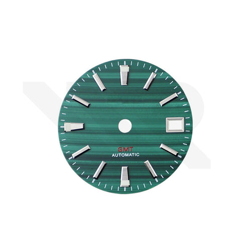 Malachite Green GMT Dial for Seiko NH34 Mod