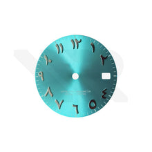 Load image into Gallery viewer, Arabic Indices Watch Dial for Seiko Mod