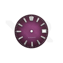 Load image into Gallery viewer, Frosted Finishing Dial for Seiko Mod: GS Style Fume Gradient Purple