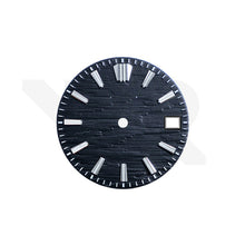 Load image into Gallery viewer, GS White Birch Style Onyx Black Dial for Seiko Mod: Silver GS Style Indices