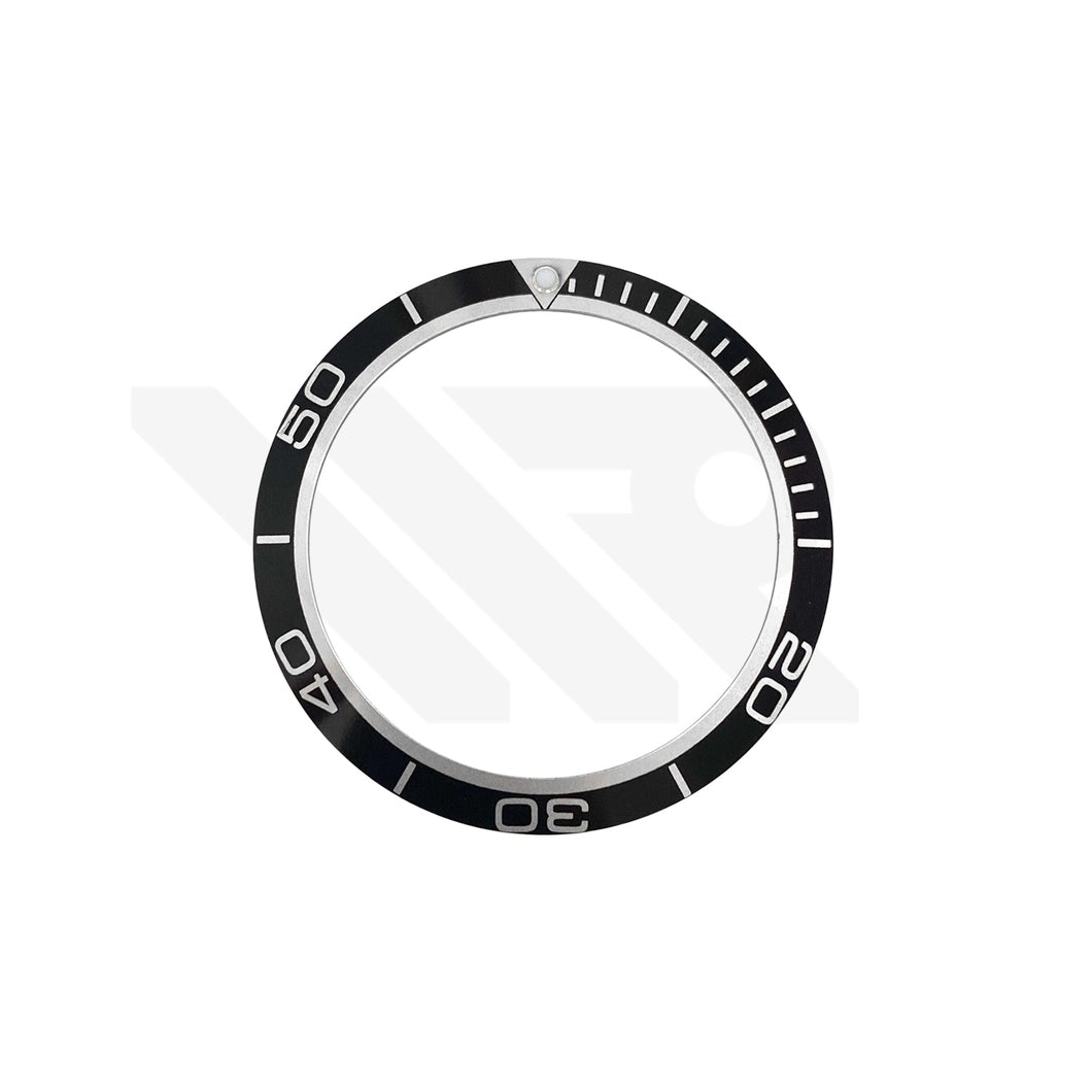 Replacement Aluminium Bezel Insert Compatible with Omega Seamaster ...