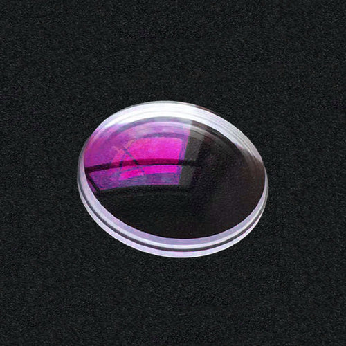 Groove Edge Double Domed Sapphire Crystal for Seiko Vintage Tuna / Modern Tuna (Red AR Coating)