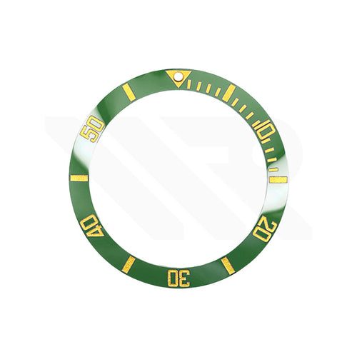 SD Ceramic Sloped Bezel Insert For MDV-106A / MDV-107A: Green