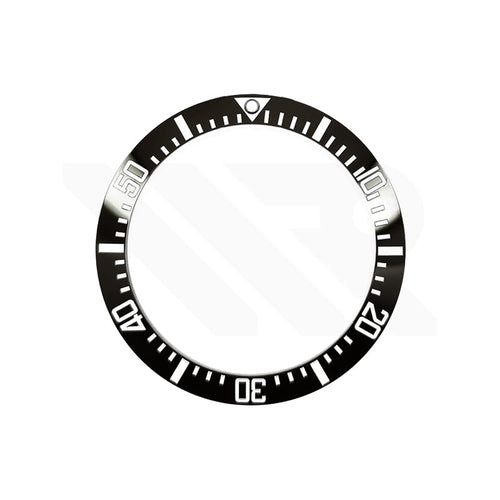 SD Ceramic Sloped Bezel Insert For MDV-106A / MDV-107A: Black