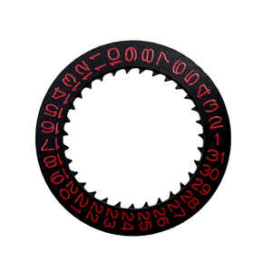 NH35 Date Disc - Black-Red