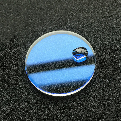 Flat Cyclops Sapphire Crystal for Casio Duro MDV (Blue AR Coating)