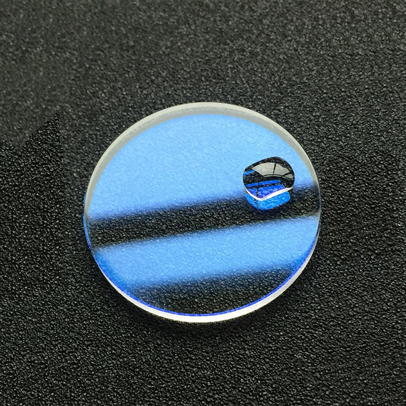 Flat Cyclops Sapphire Crystal for Casio Duro MDV (Blue AR Coating)