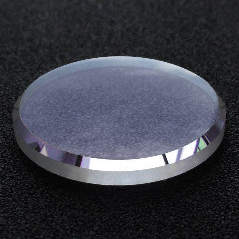 SKX013 / SKX015 Flat Polished Chamfered Sapphire Crystal (No AR Coating)