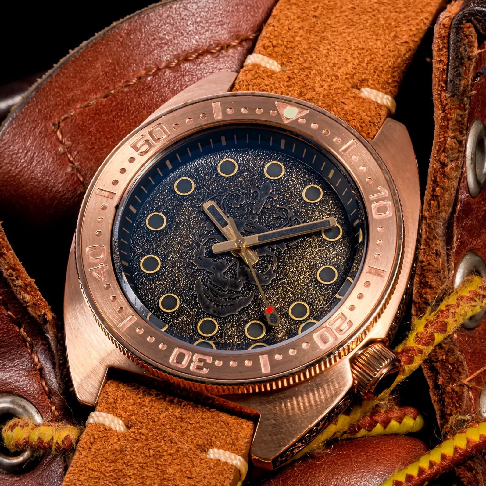 Shirryu Bronze Turtle WR Watches - Main Image