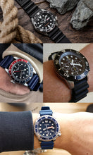 Load image into Gallery viewer, Rdunae Diver Rubber Strap