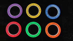 Multi Color Luminous Date Disc
