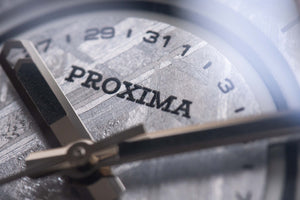 Proxima Black 65 PX01 Meteorite Dial