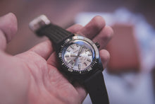 Load image into Gallery viewer, Proxima Black 65 Day-date Silver Dial