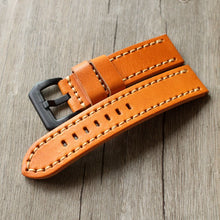 Load image into Gallery viewer, Single-Piece Veg Leather Strap - WR Watches PLT