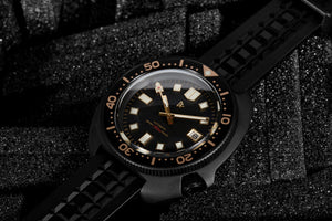 Rdunae Vintage Turtle 6105-8110 (PVD Black)