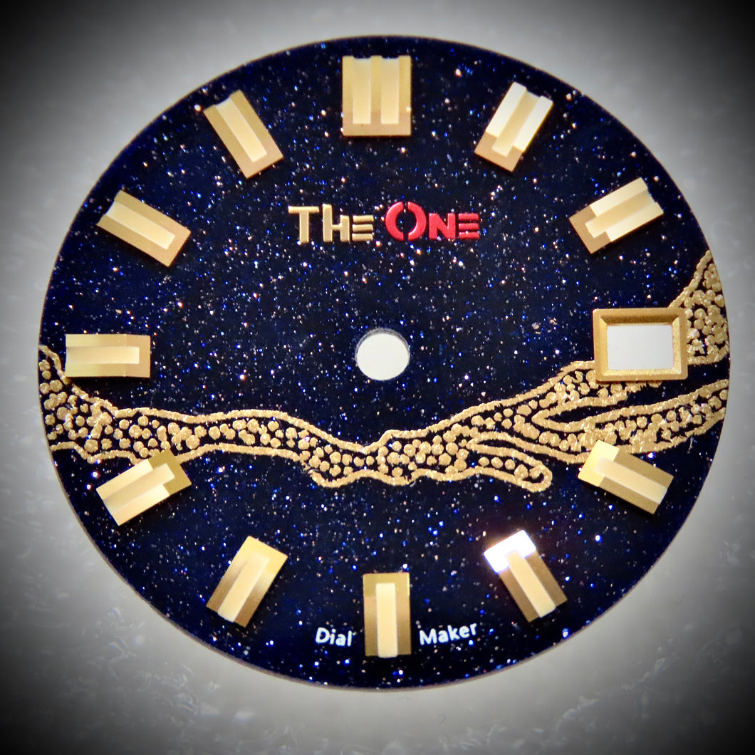 Blue Stone Dial for Seiko Mod