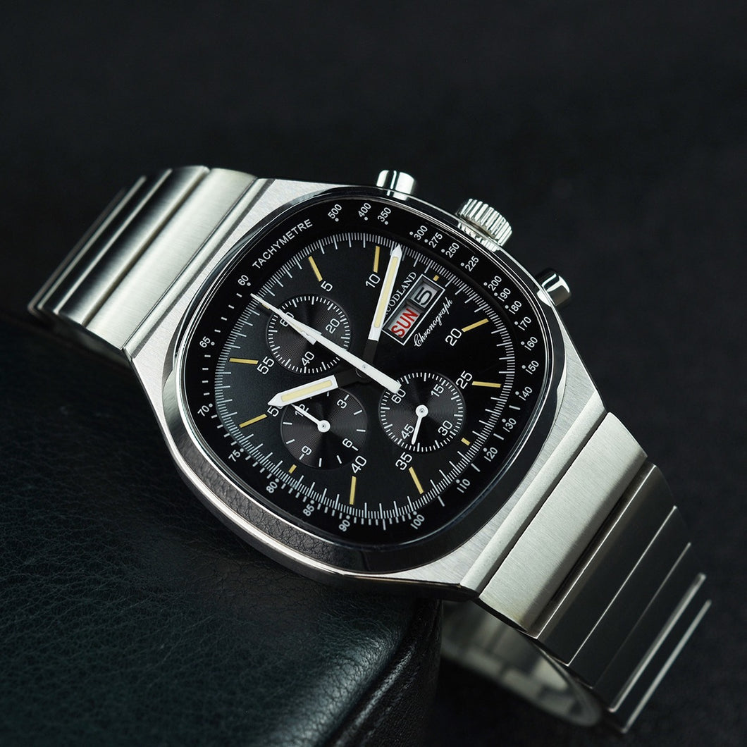 Hruodland Square Retro Chronograph