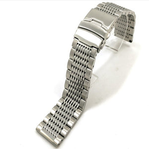 Solid Mesh Stainless Steel Bracelet - WR Watches PLT