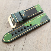 Load image into Gallery viewer, Camo Leather Strap - WR Watches PLT