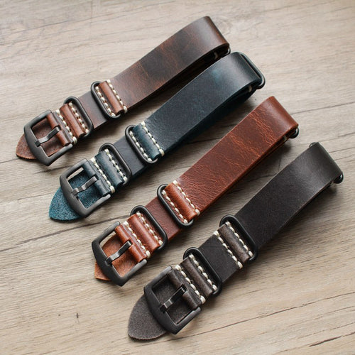 Leather Nato Strap - WR Watches PLT