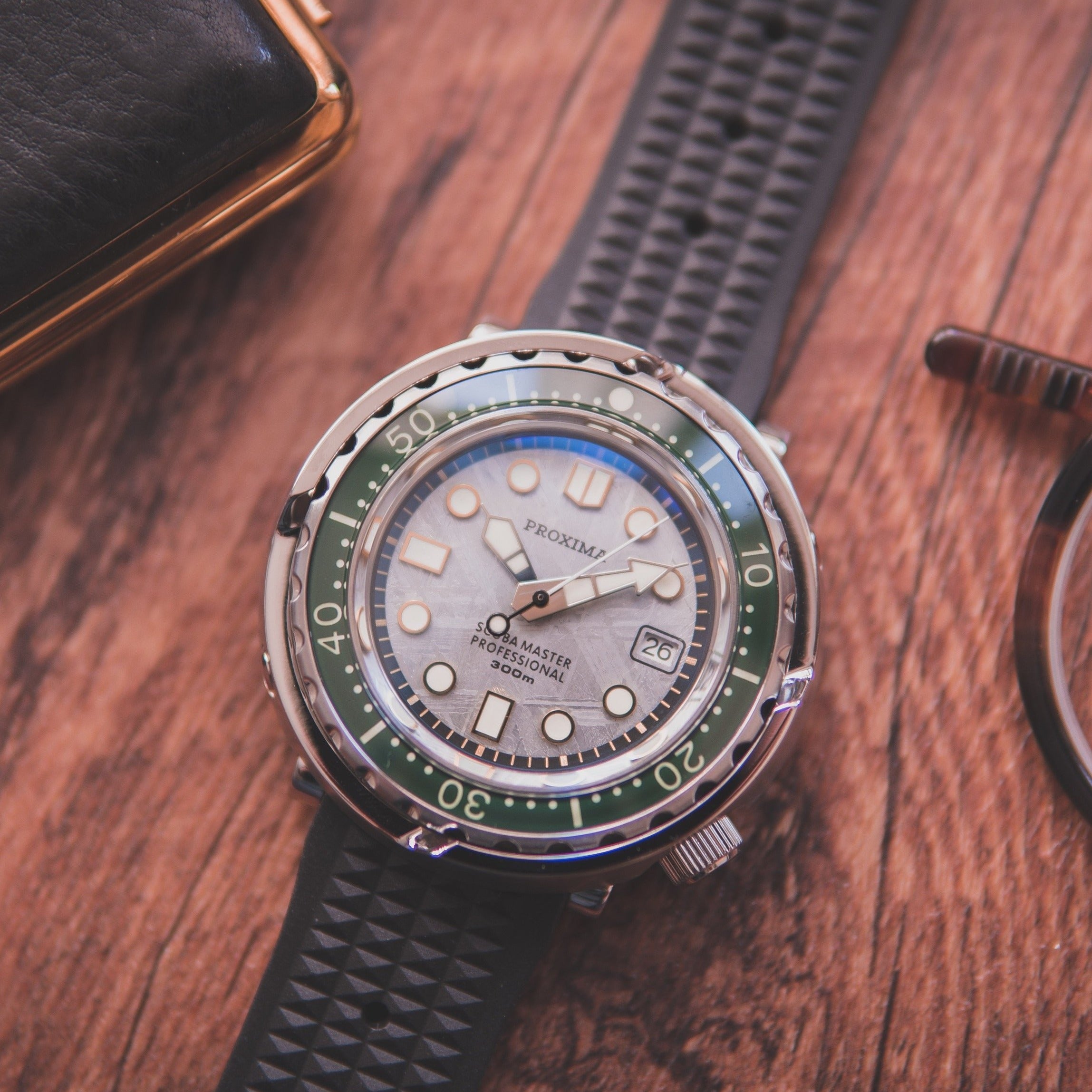 Proxima Tuna Meteorite Dial WR Watches