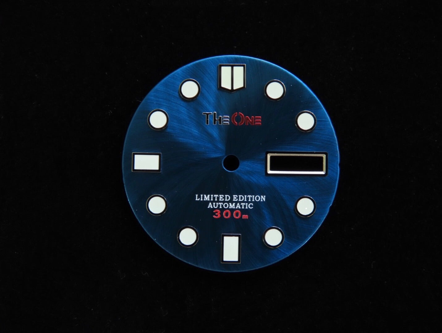 Blue sales sunburst dial