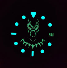Load image into Gallery viewer, Black Panther Dial Sets for Seiko Mod (Commemorate limited edition)