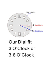 BS MM Dial for Seiko Mod