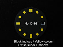 Load image into Gallery viewer, Grey Meteorite Day-date Dial for Seiko Mod