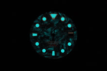 Load image into Gallery viewer, Full Lume Carbon Fiber Dial for Seiko Mod