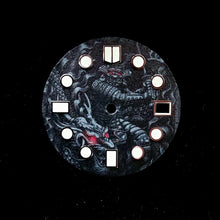 Load image into Gallery viewer, Samurai &amp; Dragon Dial for Seiko Mod
