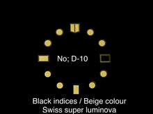 Load image into Gallery viewer, Matte Black Dial for Seiko Mod