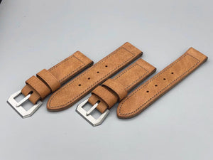 Vintage Panerai Leather Strap with Sewn In Buckle